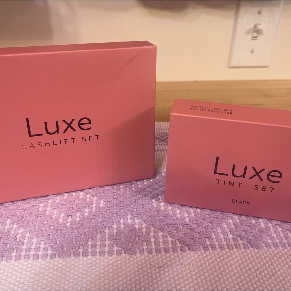 Luxe lash lift and tint sets